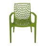 Cadeira Gruvyer com Braço Verde - 2