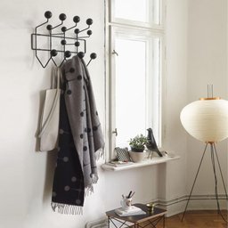 Cabideiro Charles Eames Preto - 5 Cabideiro Charles Eames Preto - 5