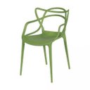 Ver imagem 2 de Cadeira Empilhavel Allegra Solna - Verde