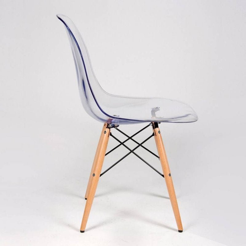 Cadeira Or Design Eames Dkr Incolor, Base de Madeira - 5