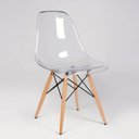 Ver mais imagens de Cadeira Or Design Eames Dkr Incolor, Base de Madeira