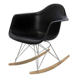 Cadeira de Balanço Or Design Eames Dar Preto - 4