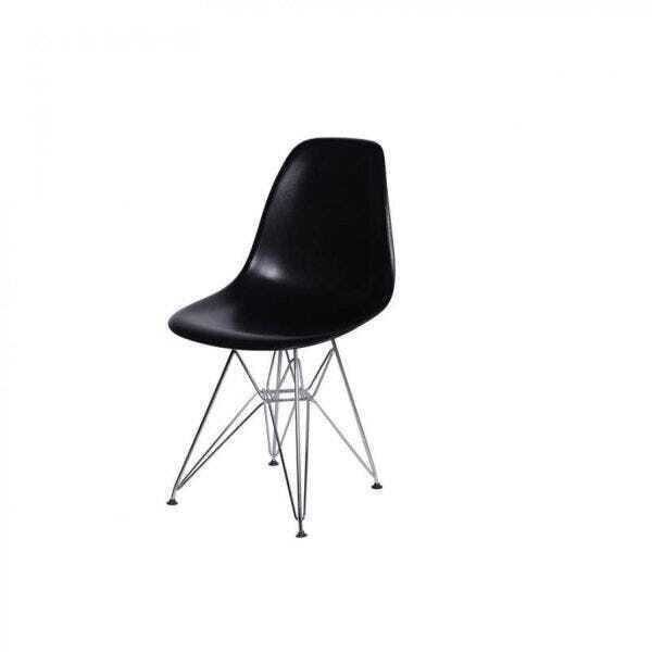 Cadeira Polipropileno Base em Metal Or Design