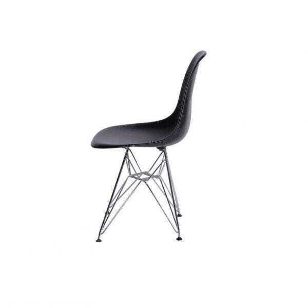 Cadeira Polipropileno Base em Metal Or Design - 3