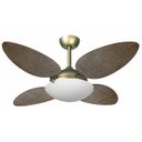 Ver imagem 1 de Ventilador de Teto Volare Premium Gold Pétalo Palmae 127V