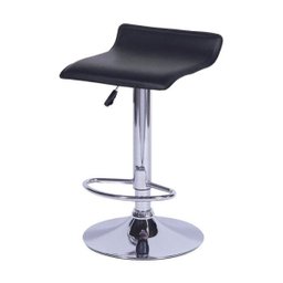 Banqueta Belo Horizonte em Couro Ecológico 6608 - Preta - 1