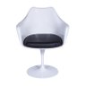 Poltrona Saarinen com Braço com Almofada Ór Design Branco - 2