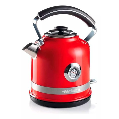 Chaleira Elétrica Ariete 2854 Moderna Vermelha 1,7l 1500w 127v