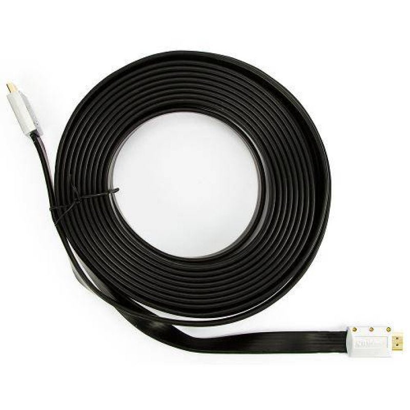 Cabo HDMI 2.0 Flat Desmontável,19 Pinos, 4K, Ultra Hd, 3D - 40 Metros - 4