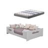 Cama Casal Montessoriana Com Colchão CASAL IN BOX D33 EMBALADO A VACUO 188X138X14 -PROBEL - 1