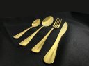 Ver imagem 1 de Faqueiro Dourado Passion 16 peças Fineza