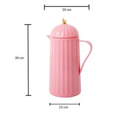 Garrafa Térmica Plástico Gold Bird Rosa - 1