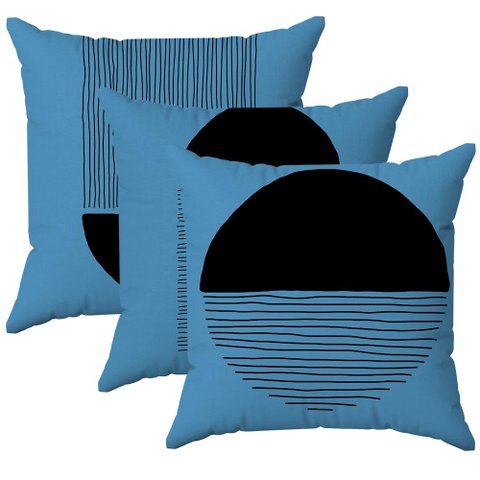 Kit Capas Almofadas Decorativas Minimalista 7 45x45 ID Decor