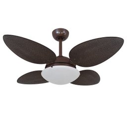Ventilador de Teto Volare Premium Café Pétalo Palmae Volare - 1