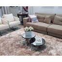 Ver imagem 4 de Conjunto Mesa de Centro Espelhado Pes Palito FIT Black Demoglass Conjunto de Mesa de Centro FIT Blac