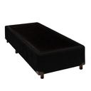 Ver imagem 1 de Cama Box Solteiro Simples Preto Nature 78x188