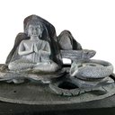 Ver imagem 4 de Fonte de Água Decorativa de Mesa Buda 110v 29x25x20cm