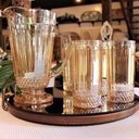 Ver imagem 2 de Jogo de Copos em Vidro Splendor Âmbar com 6 Peças 360ml L\'hermitage