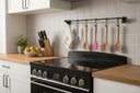 Ver imagem 6 de Barra Utensílios Organizador P/ Cozinha 5 Ganchos Swing - 35cm