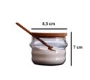 Ver imagem 3 de Conjunto Porta Tempero de Bambu com 4 potes Tamanduá-Bandeira - Ilovecoffee
