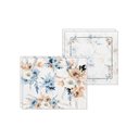 Ver imagem 1 de Kit Jogo Americano + Guardanapo Boho Azul/ambar - 2 Peças