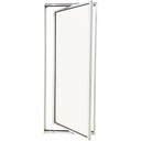 Ver imagem 1 de Vitro de Aluminio Capelinha Pivotante Com Trinco 1,00 x 0,60cm