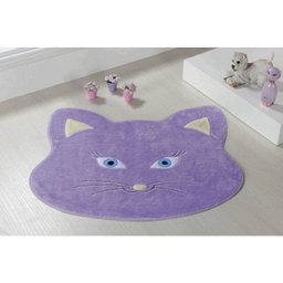 Tapete Formato Big Gata Sofia Lilás - 1