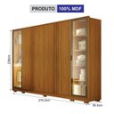 Ver imagem 4 de Roupeiro Reflecta 6PTS100% MDF com LED - Zeus - Arbo Design