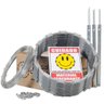 Cerca Perimetral Kit Sol Galvanizada 30cmx 5m - Sol Concertinas - 1