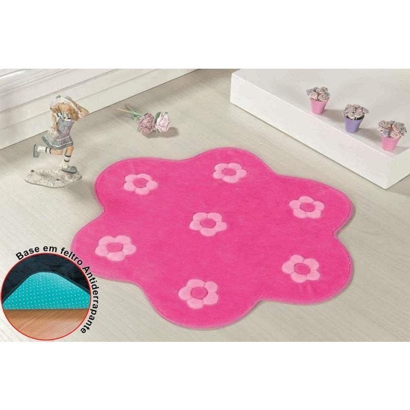 Tapete Premium Formato Jardim Pink - 1