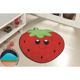 Tapete Premium Formato Moranguinho Vermelho - 1