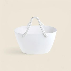 Cesto de Roupa Flex Branco - A\casa