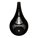 Ver imagem 5 de Abajur Grande de Chão CAPADÓCIA MDF Luminária -:Preto/90x40cm
