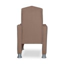 Ver imagem 3 de Mini Cadeira Poltrona Infantil Troninho Decorativa Suede Cappuccino