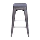 Ver imagem 6 de Banqueta Retro Média 64 Cm - Bronze - Ór Design