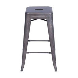Banqueta Retro Média 64 Cm - Bronze - Ór Design - 6 Banqueta Retro Média 64 Cm - Bronze - Ór Design - 6