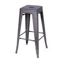 Ver imagem 5 de Banqueta Retro Média 64 Cm - Bronze - Ór Design