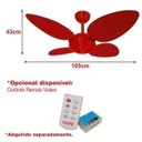 Ver imagem 4 de Ventilador de Teto Volare Cobre Office Pétalo Palmae Vr Lux