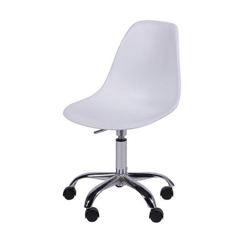 Cadeira Eames Eiffel Giratória - Branco