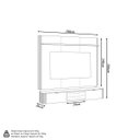 Ver imagem 4 de Home Suspenso 2 Portas Basculantes Romagna Mdp/mdf até 70 Canela/offwhite Fosco G77 - Gran Belo