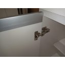 Ver imagem 2 de Armário Multiuso 1m 2 Portas Donatelo Branco Fosco 100% Mdf 15mm Rino Móveis