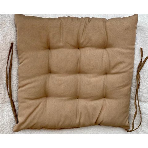 Kit 04 Assento Futton para Cadeira Oxford 40cm X 40cm:cáqui