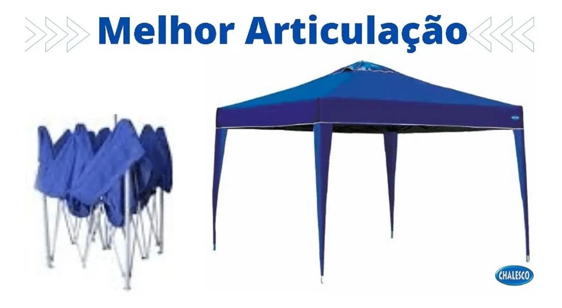 Tenda Gazebo Articulada Reforçada 3x3m Chalesco - 3