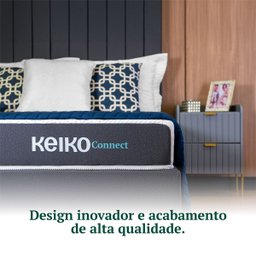 Colchão Queen 100% Espuma D33 Massageador App 18cm 18x158x198 Keiko - 10