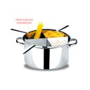 Ver imagem 3 de Espagueteira Com 4 Divisões Savoy Inox 10 Litros Brinox