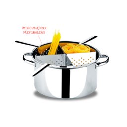 Espagueteira Com 4 Divisões Savoy Inox 10 Litros Brinox - 3