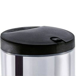 Lixeira Brinox Press Inox Linha Pia 4 Litros Tampa Preta - 13