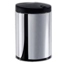 Ver mais imagens de Lixeira Brinox Press Inox Linha Pia 4 Litros Tampa Preta