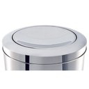 Ver imagem 2 de Lixeira Inox com Tampa Basculante 7,8 Litros Ø 18,5 x 29 cm Brinox