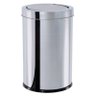 Lixeira Inox com Tampa Basculante 7,8 Litros Ø 18,5 x 29 cm Brinox - 1